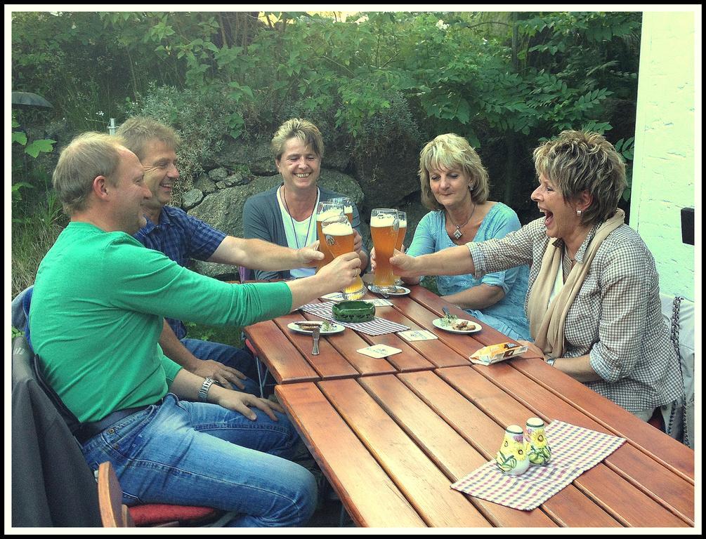 Antjes Schmankerlhotel Und Restaurant Trostau Luaran gambar